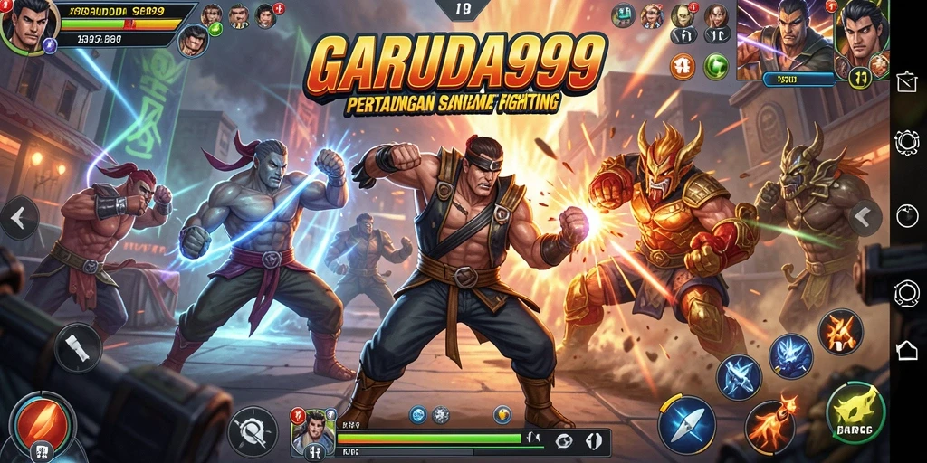 Tampilan gameplay seru di GARUDA999 dengan pertarungan yang mendebarkan.