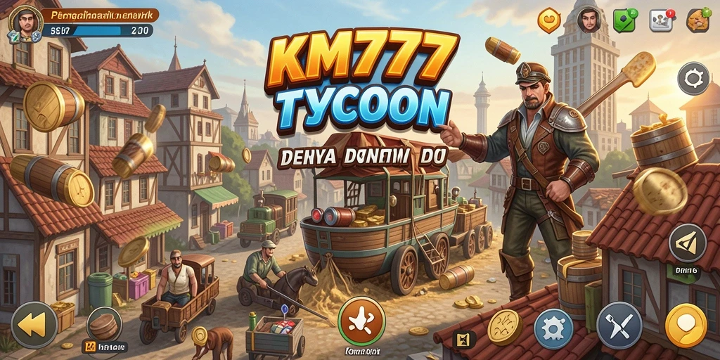 Tampilan gameplay Tycoon yang mengasyikkan di KM777.