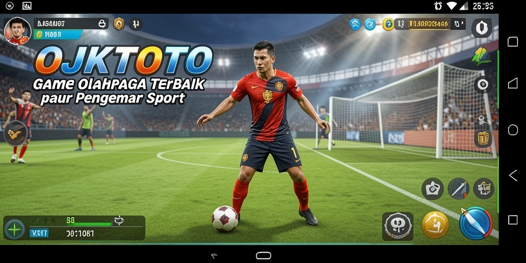 Tampilan seru gameplay OJKTOTO di dunia olahraga.